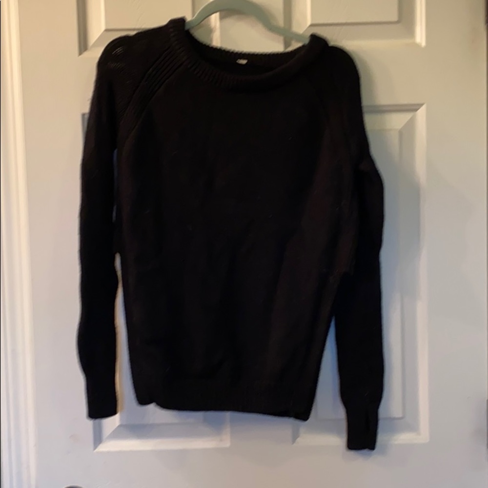 Lulu lemon black sweater